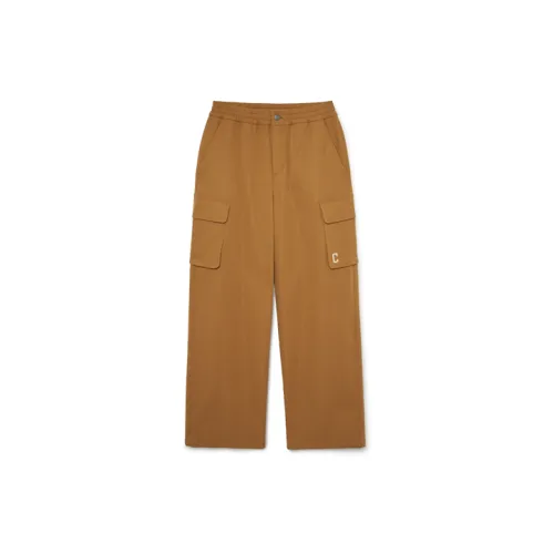 MLB Basic Logo Cleveland Guardians Cargo Pants Women's Brown