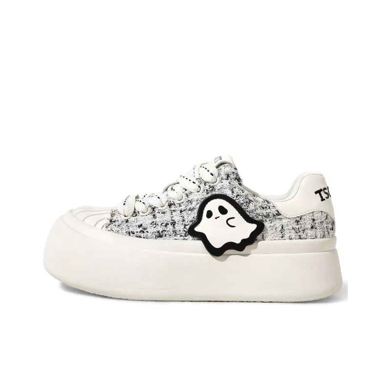 TTKJ Skateboard Shoes Women's Low Top Black-0