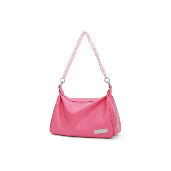 VAOPER PU Crossbody Bag, Shoulder Bag, Shoulder Bag Women's White/Rose Red/Black/Khaki