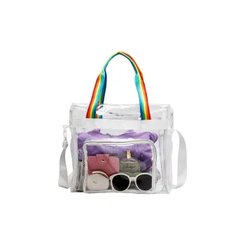 TINYAT Recyclable Nylon Gym Bag Large Size Unisex Multicolor