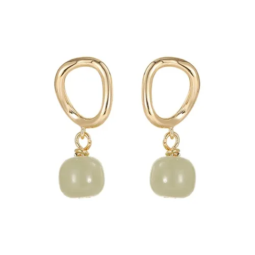 CHIMERA Hetian Jade Earrings Women's