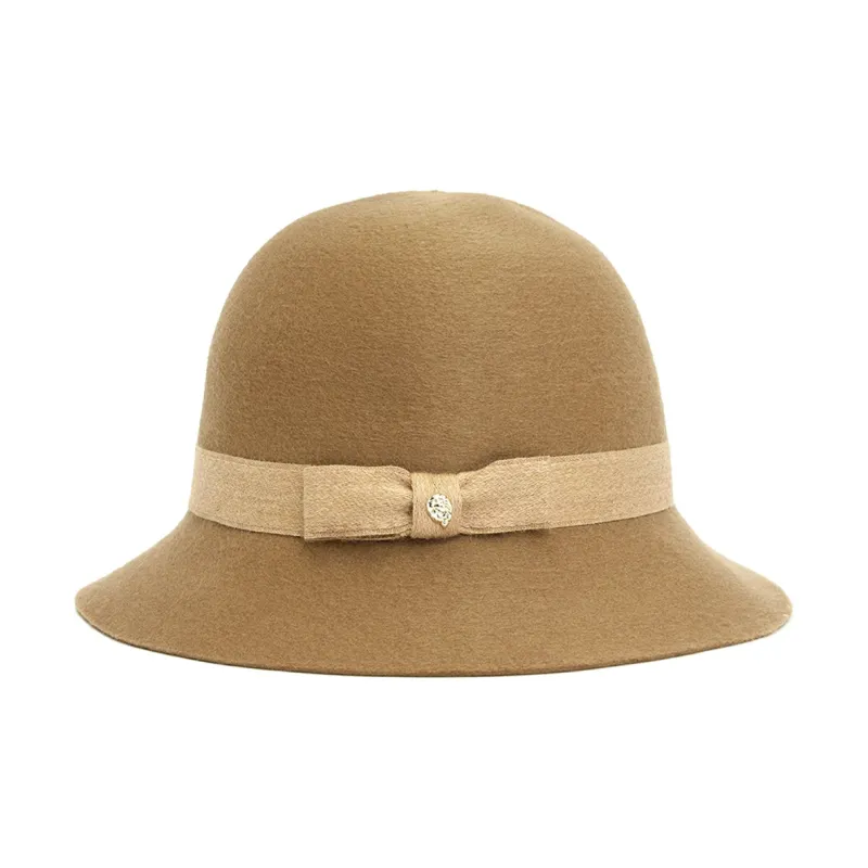 HELEN KAMINSKI Cashmere Bucket Hats Women's Brown-1