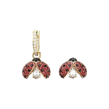 Swarovski Gold Plated Earrings Women's Multicolor