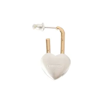 AMBUSH Heart Padlock Earring