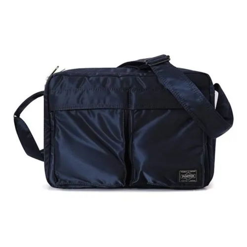 PORTER Nylon Shoulder Bag Unisex Marine Blue
