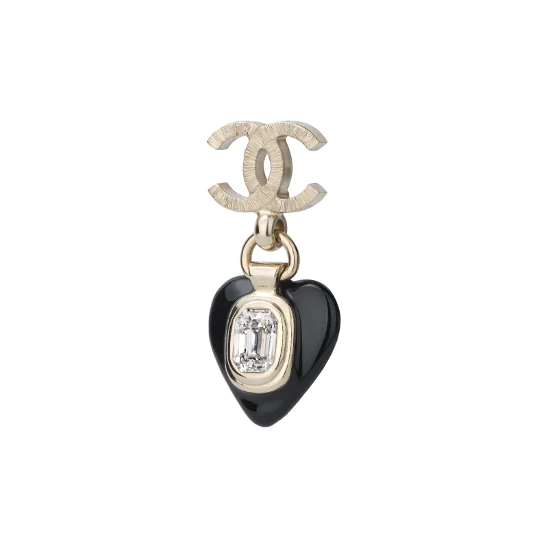 CHANEL Earrings Women's Gold-1