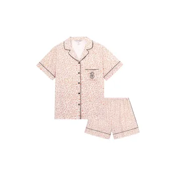 Victoria's Secret Pajama Set Women's Elegant Pink