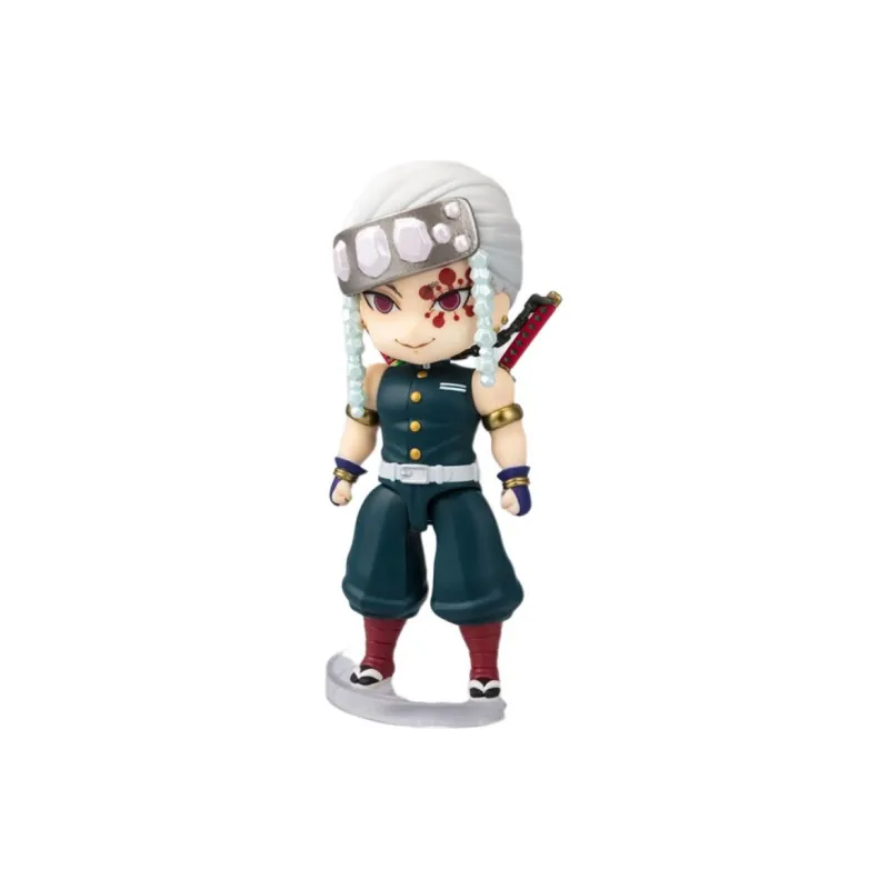 BANDAI Japan Demon Slayer Kimetsu No Yaiba Figuarts Mini Uzui Tengen Collectible Pvc Figure-2