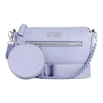 GUESS Artificial Leather Shoulder Bag Mini Women's Purple