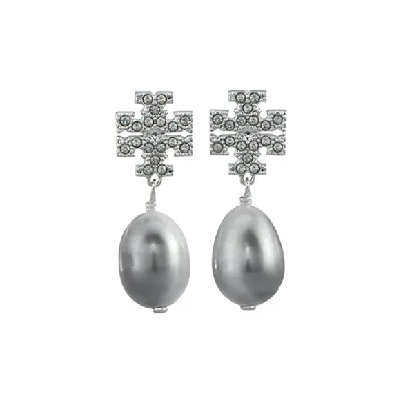 TORY BURCH Kira Pave Earrings-0