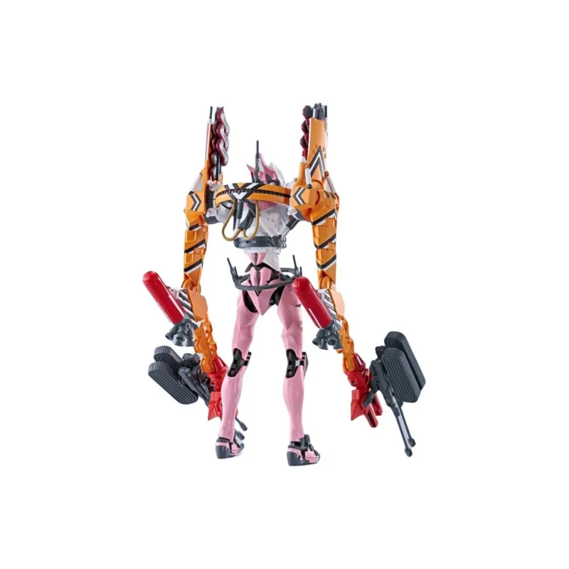 BANDAI Robot Spirits Evangelion Type 08 B ICC Action Figure Pink & Orange-2