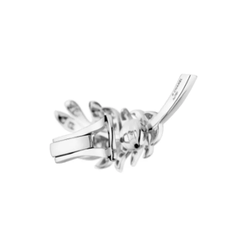 CHANEL Earrings Women's Silver-2