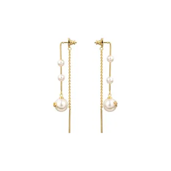 DIOR Earrings Women's Gold