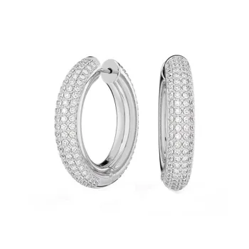 Swarovski Dextera Crystal embellished Hoop Earrings