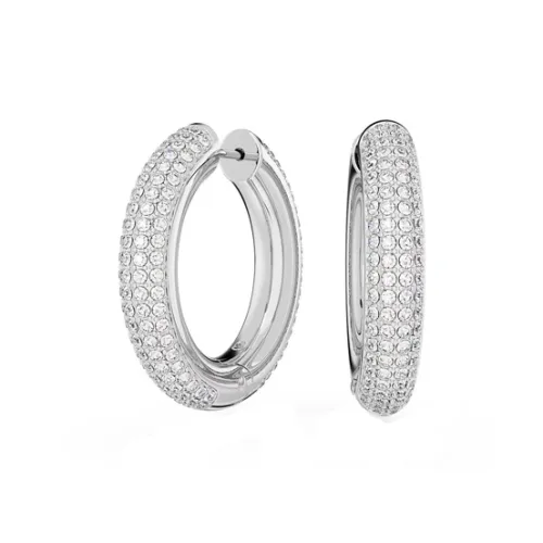 Swarovski Dextera Crystal embellished Hoop Earrings