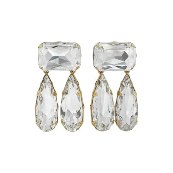 GUCCI Earrings Women's Silver