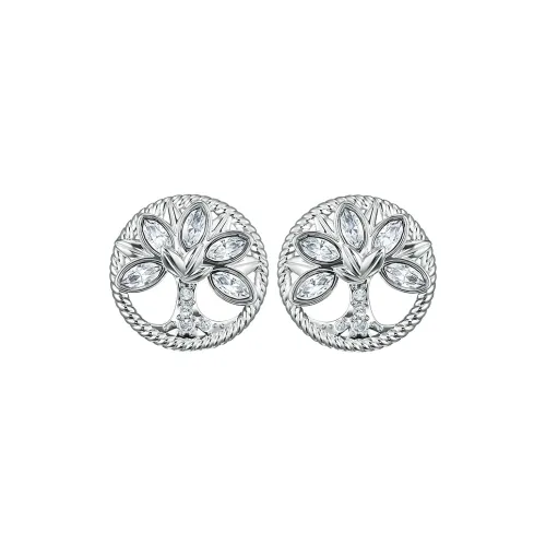 Swarovski Symbolic Earrings Women's White