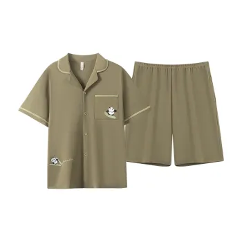 Kerener Pajama Set Men's Coffee
