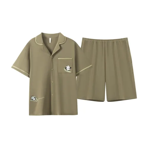Kerener Pajama Set Men's Coffee
