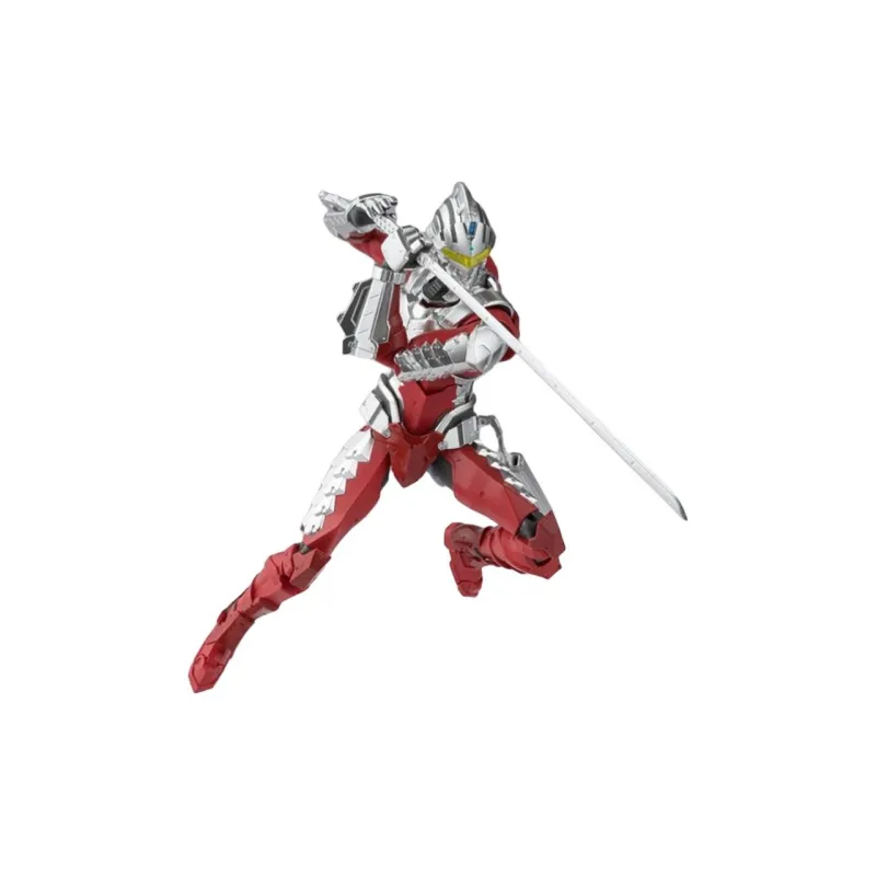 BANDAI S.H.Figuarts Ultraman Suit Version 7 The Animation Action Figure Red & Silver-1