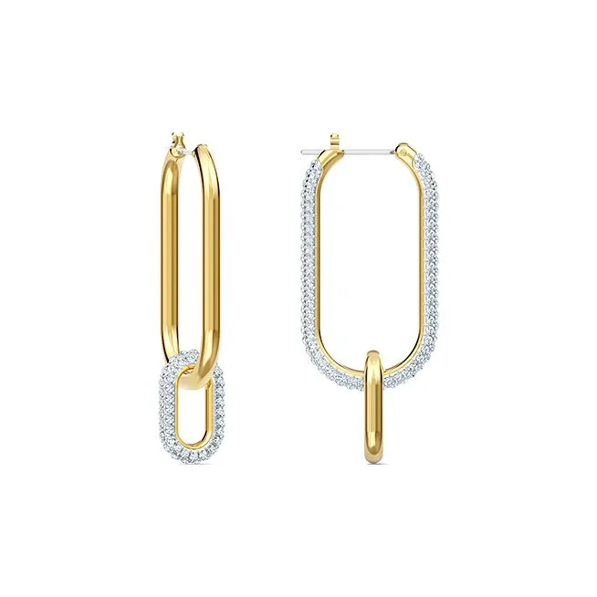Swarovski Time Earrings Women's-1