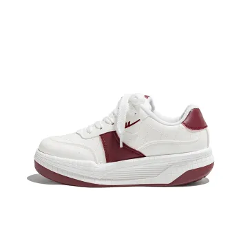 Warrior Low Top Running Shoes Women's White Red