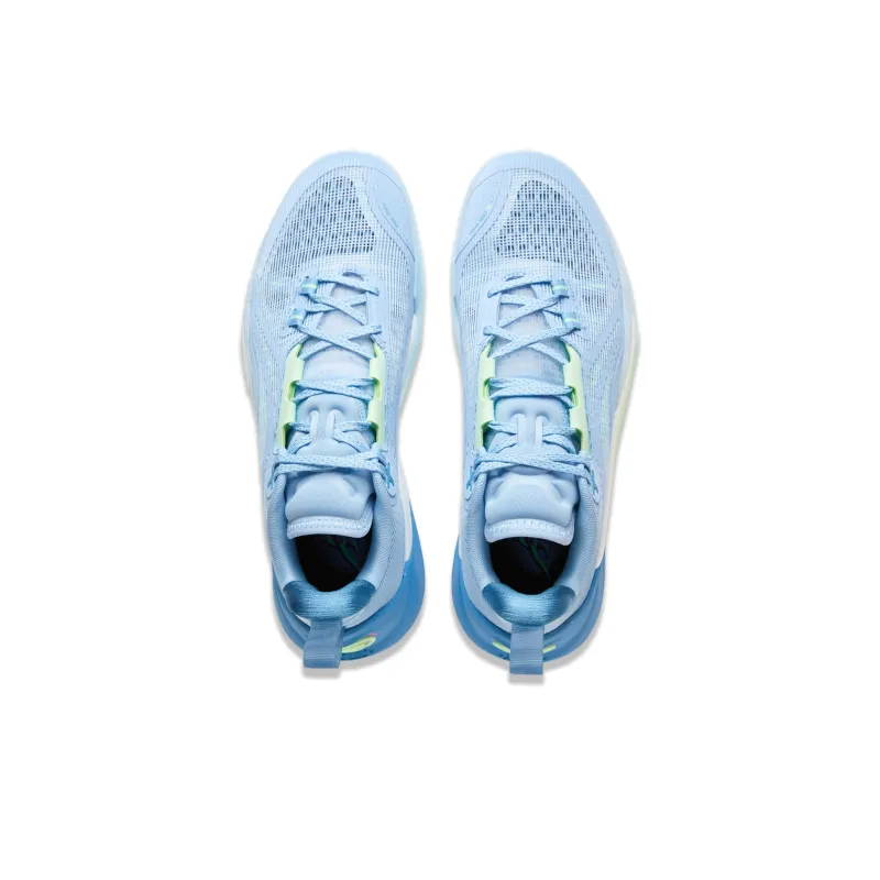 LiNing Speed 10 BOOM Technology Slip Resistant Breathable Support Rebound Low Top Basketball Shoes Men's Aurora Blue-3