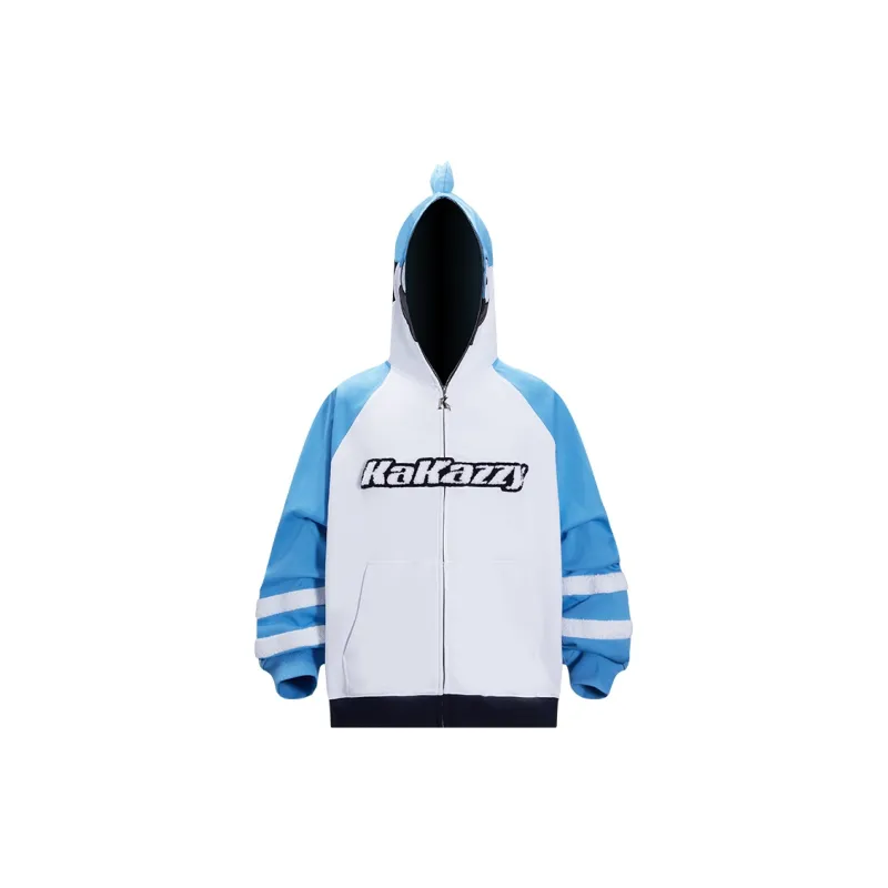KAKAZZY Sweatshirts Unisex Blue-1