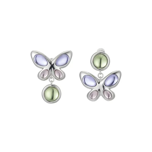 STUGAZI Floating Butterfly Series Earrings Women's Silver