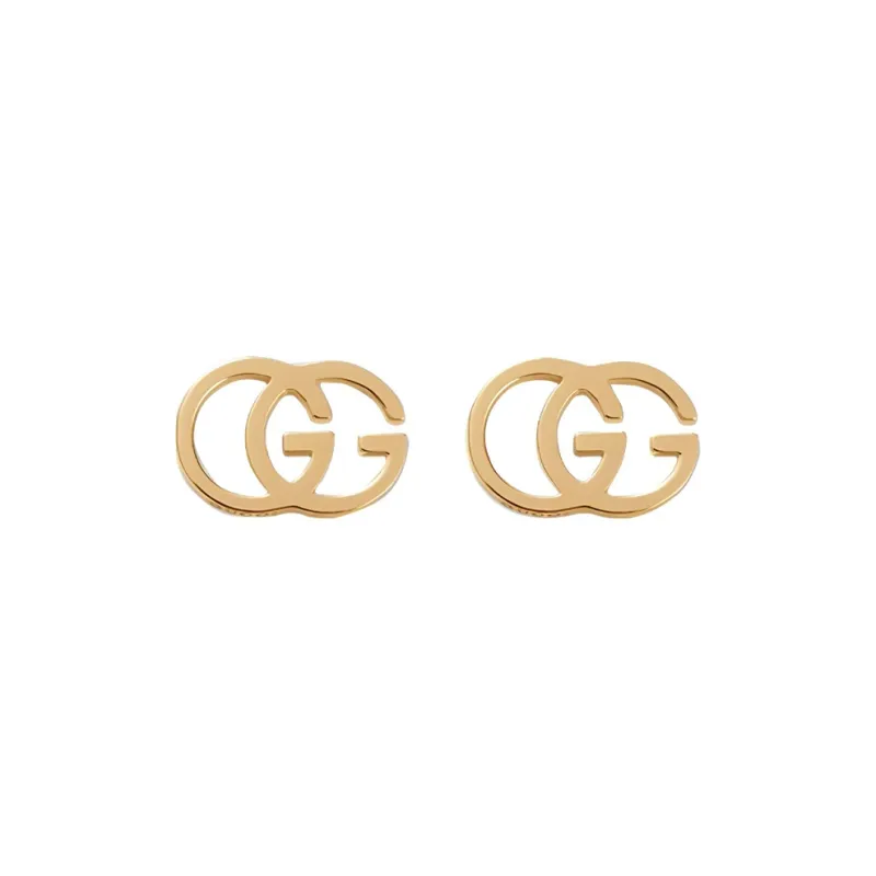 GUCCI Gg Running Stud Earrings-1