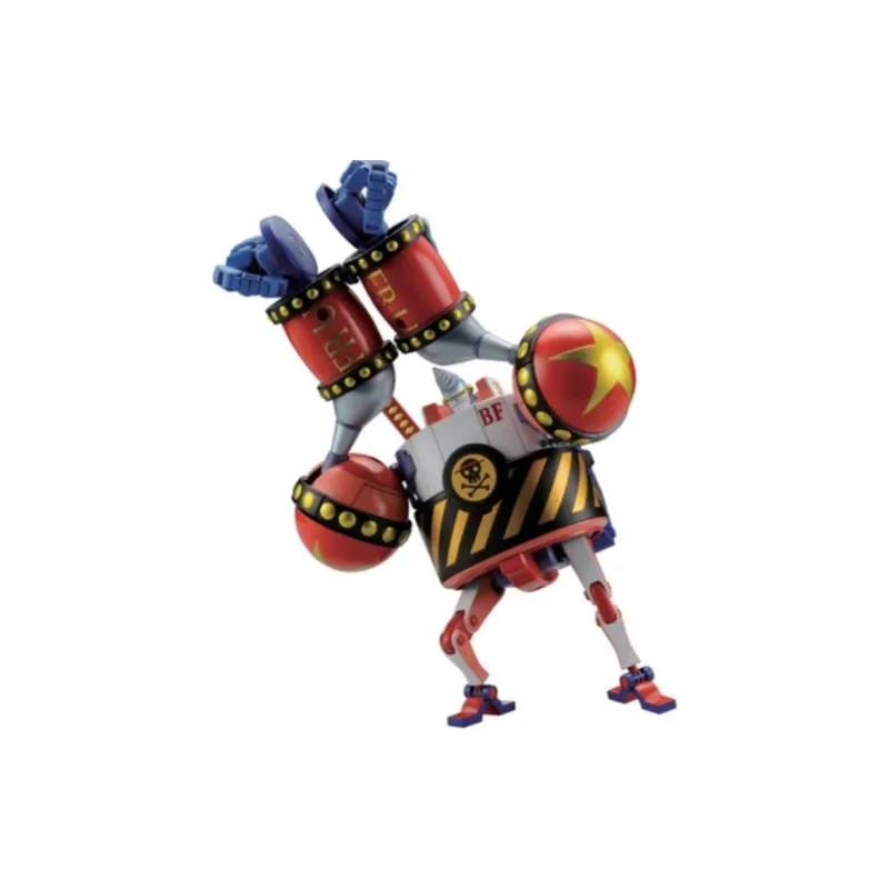 BANDAI Ichibansho One Piece Anniversary General Franky Figure Red Figure Red-2