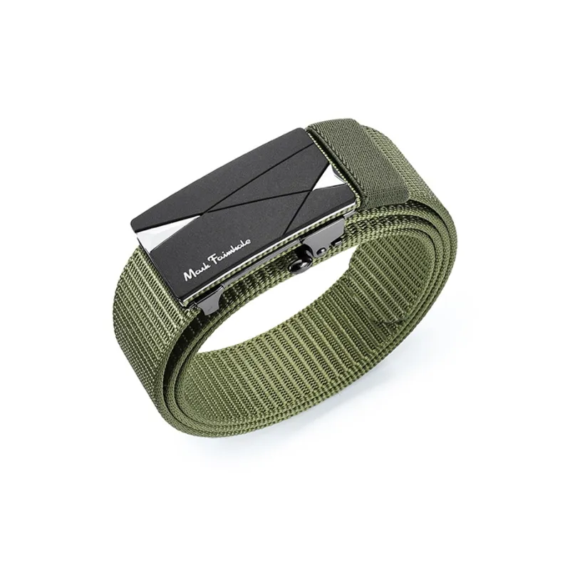 FAIRWHALE Fashion No Tooth High Value Automatic Buckle Pants Belt Men's Width 3.5CM-2