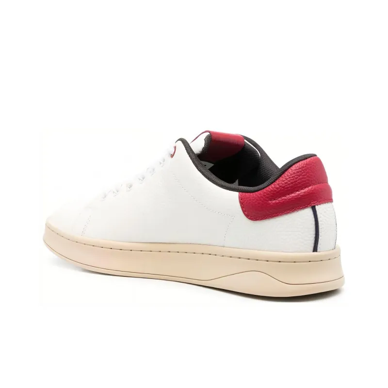 DIESEL S Athene Low Top Skateboard Shoes Men's Red White-2
