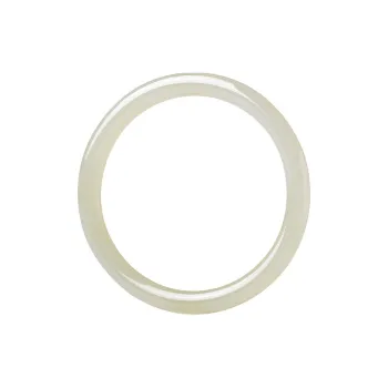 Survival Hetian Jade Bangles Women's Pale Greenish-White Jade