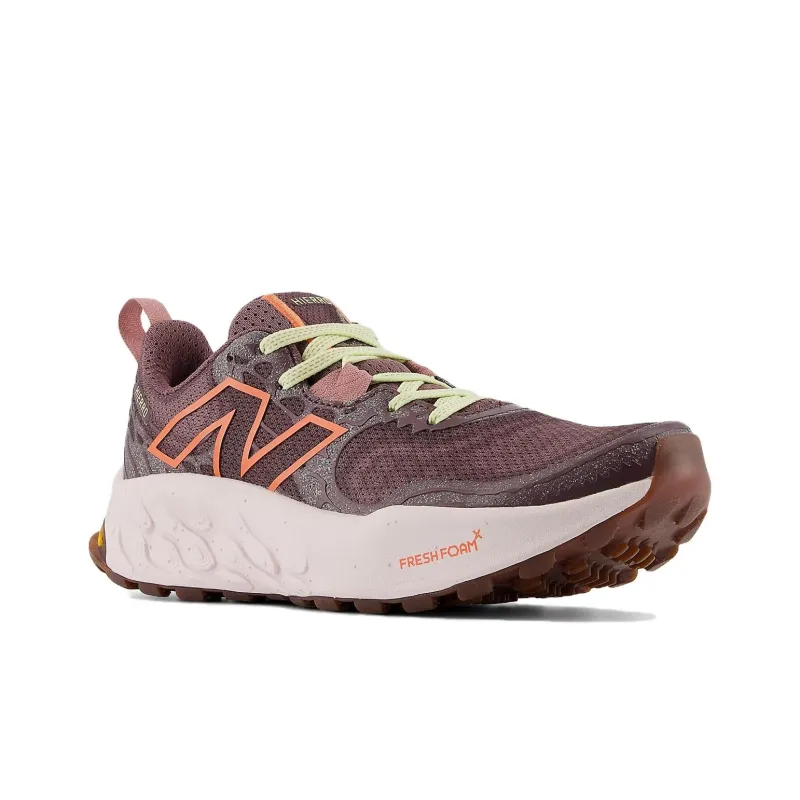 New Balance Fresh Foam X Hierro V8 Licorice Gulf Red Pink Granite Women's-2