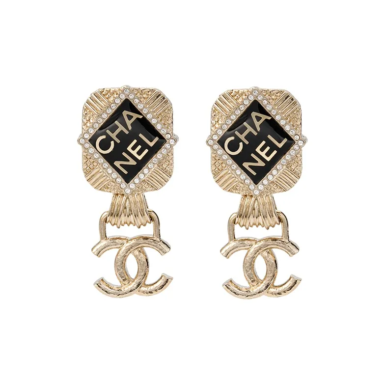 CHANEL Earrings Women's Gold-0