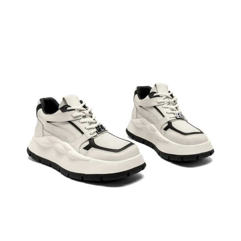 JOOC Height Increasing Low-Top Chunky Sneakers Women's-2