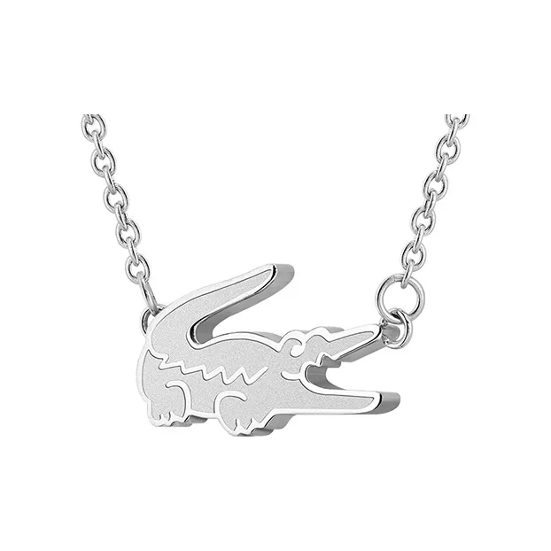 LACOSTE Stainless Steel Material Necklaces Women's-0
