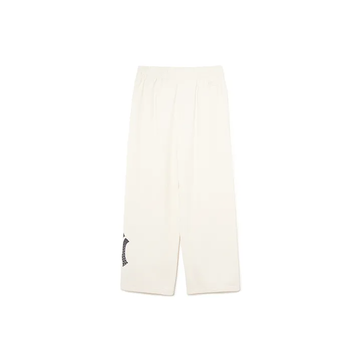 MLB Casual Pants Unisex Milk White-1