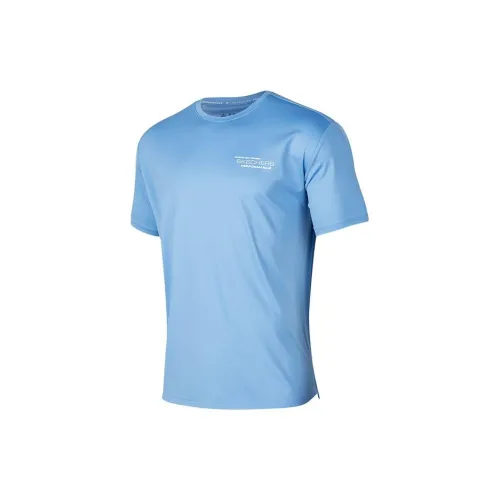 Skechers T-Shirts Men Allure Blue/00MU