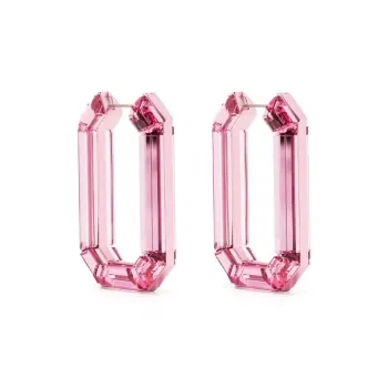 Swarovski Lucent Geometric Hoops