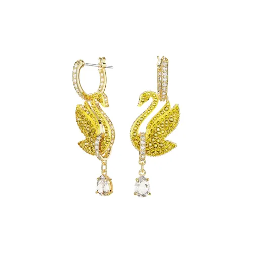 Swarovski Women Iconic Swan Earring