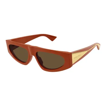 Bottega Veneta Geometric Frame Sunglasses