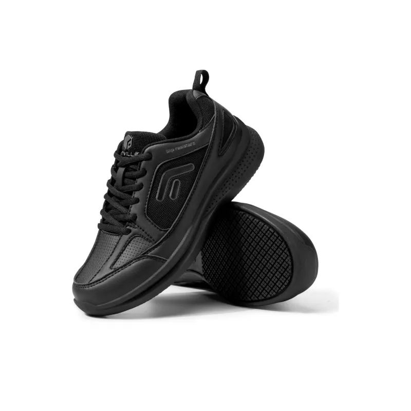 Fitville Casual Shoes Women's Low-Top Black-5