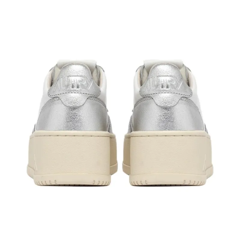 AUTRY Medalist Platform Leather Sneakers-3