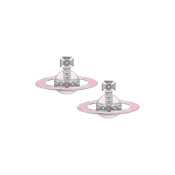 Vivienne Westwood Brass, Crystal Earrings Women's Pink