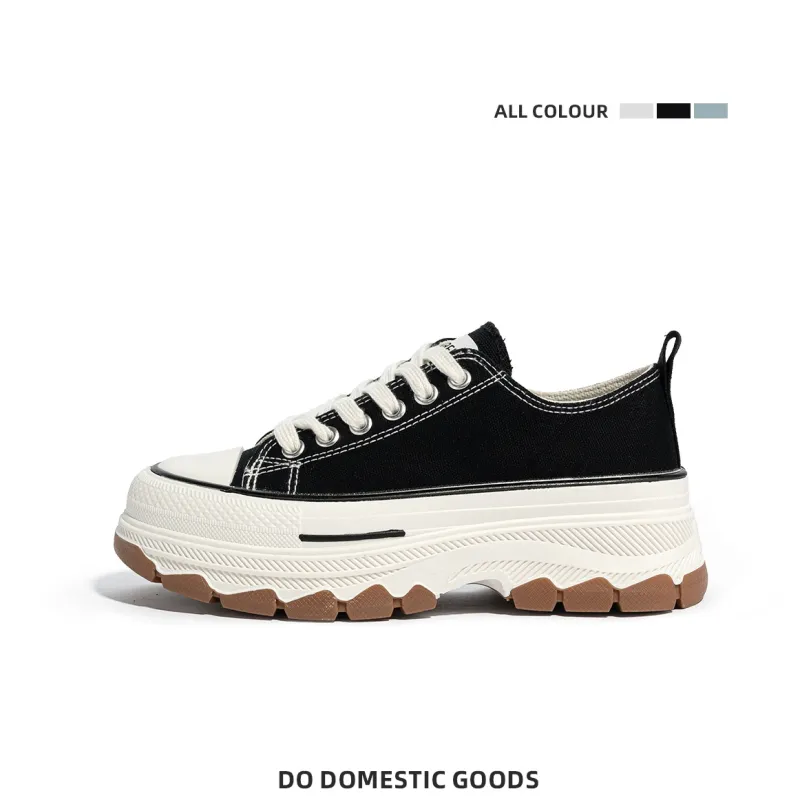 Humanism 1986 Lightweight And Breathable Low Top Canvas Shoes Women's-3