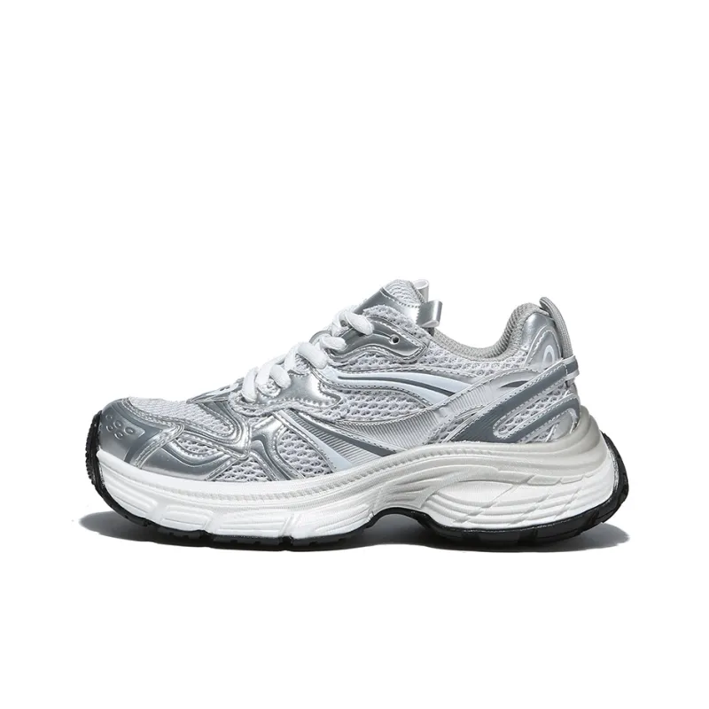 BDED Cushioning, Breathable, Height Increasing Low Top Chunky Sneakers Women's Box Included-3