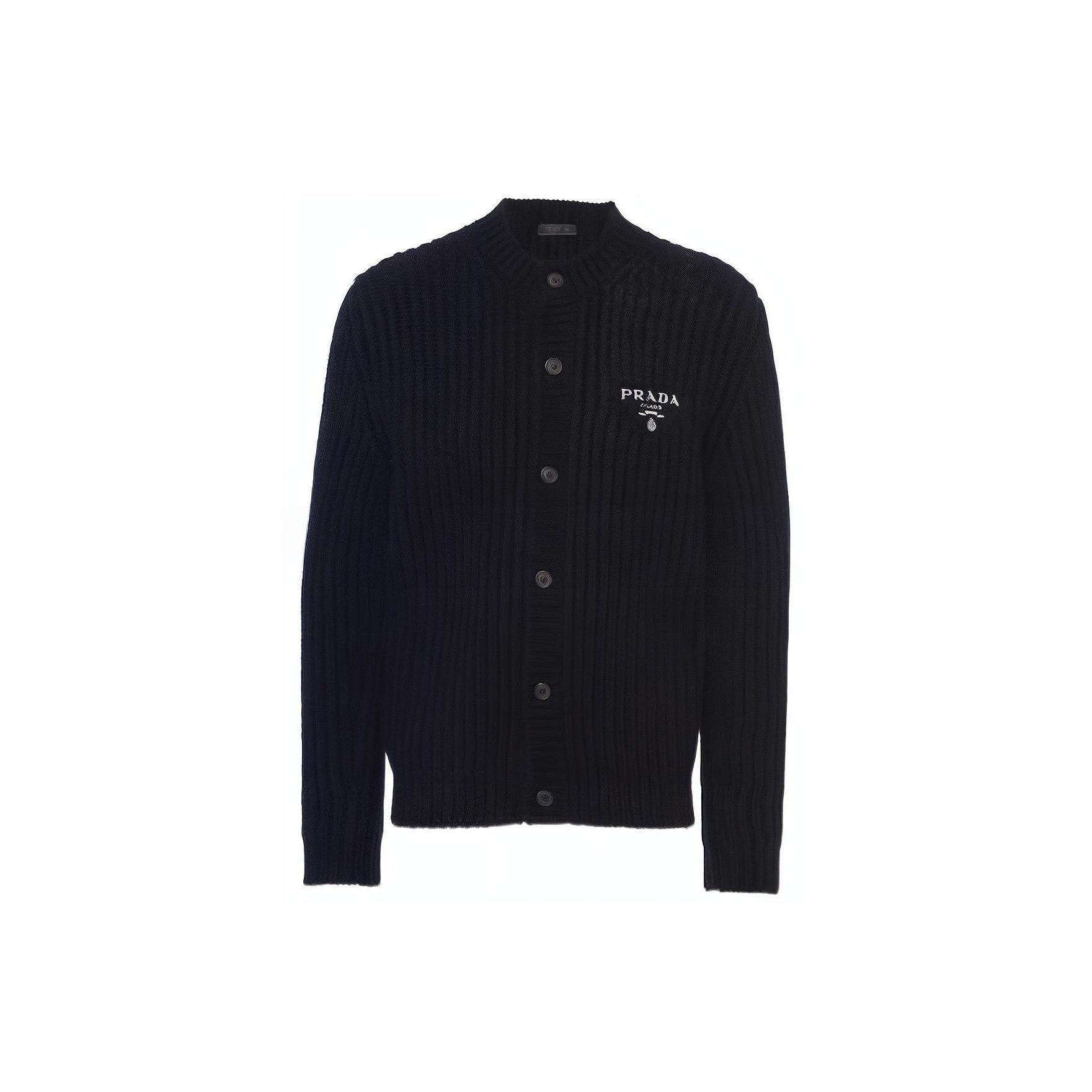 Mens Prada shops Navy Cotton Sweater