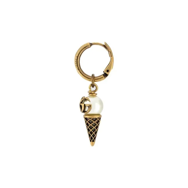 GUCCI Earrings Women's Gold-1